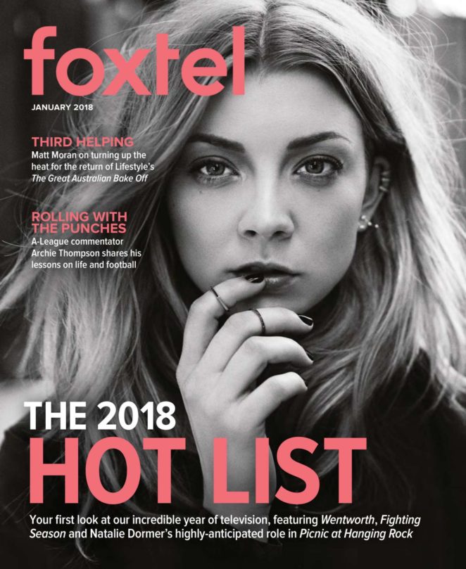 Natalie Dormer - Foxtel Magazine (January 2018)